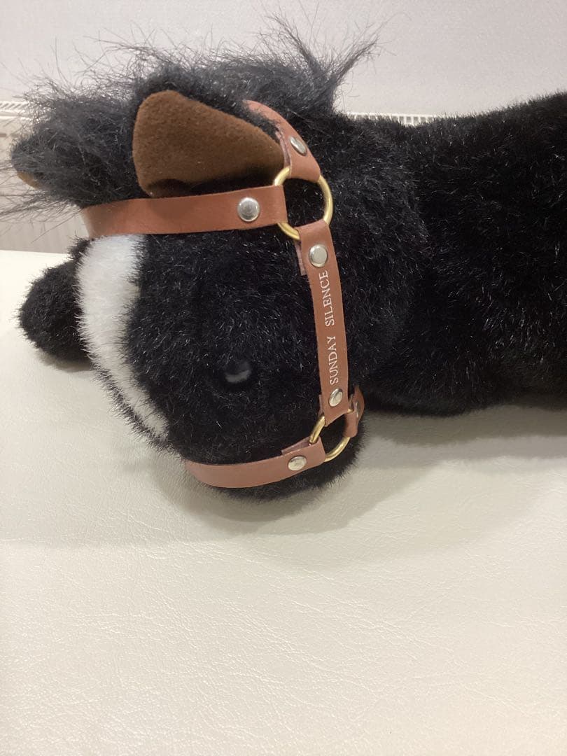 サンデーサイレンスのぬいぐるみ　競馬