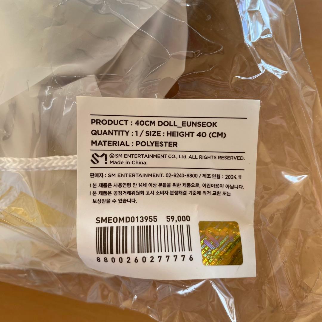 RIIZE 40cm DOLL ソンヨンドリ 即買い購入可