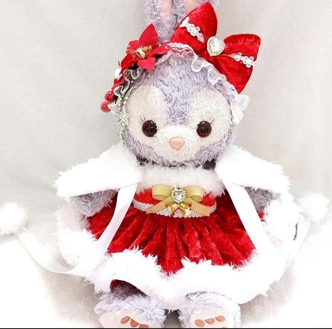 ステラルー　クッキーアンコスチューム　1236 クリスマスコスチューム　赤ベロア