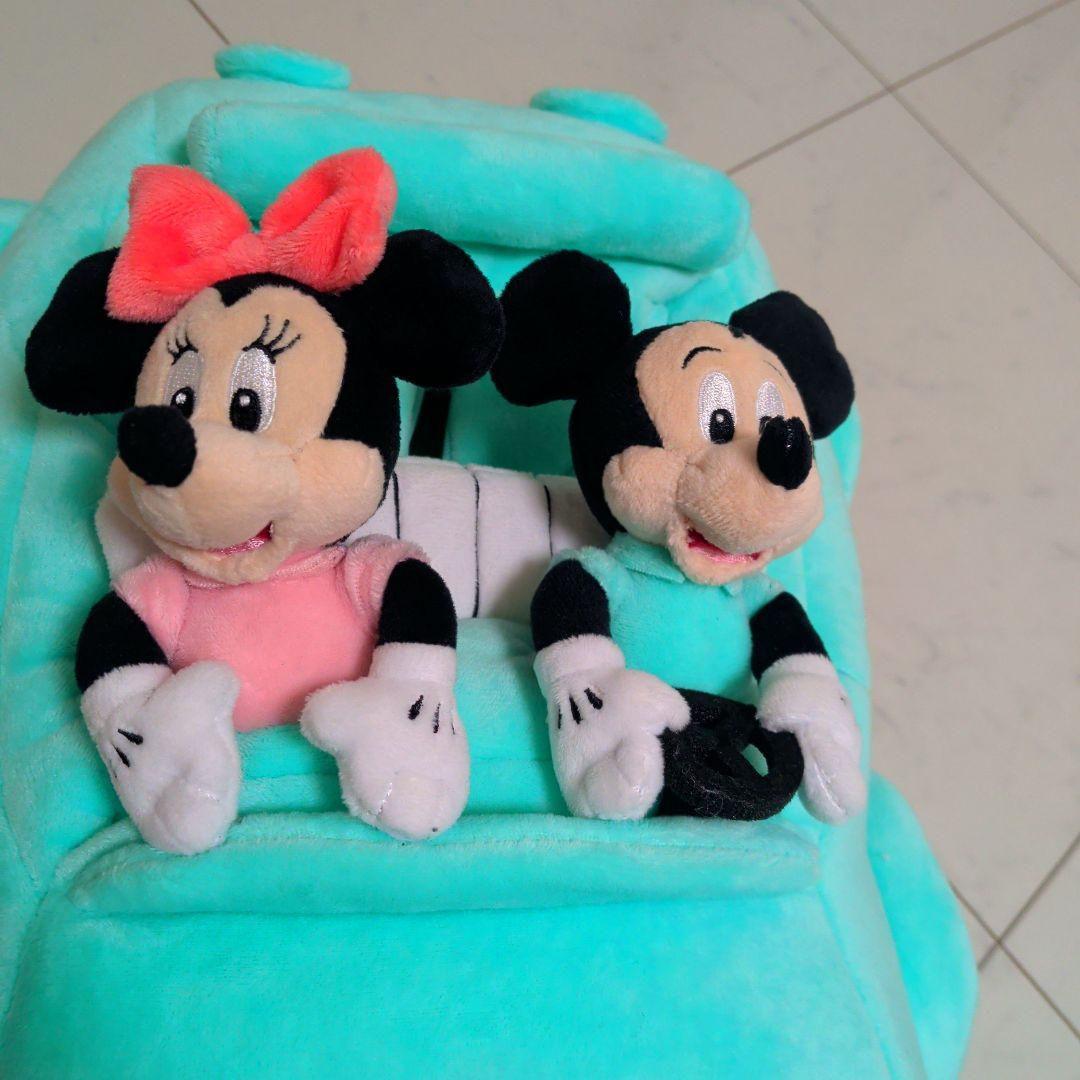 ディズニーストア新品ティッシュボックスカバー ミッキーミニードライブデート