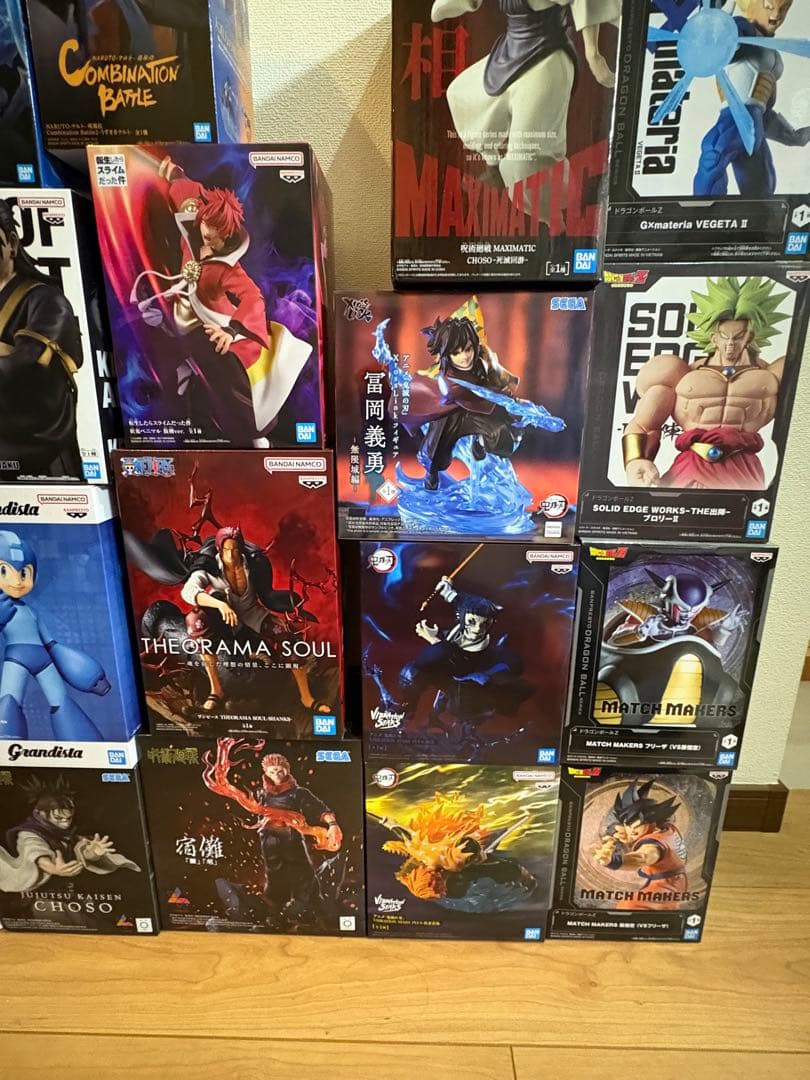 人気　プライズ　フィギュア　24点　まとめ　ドラゴンボール　鬼滅　呪術廻戦　他