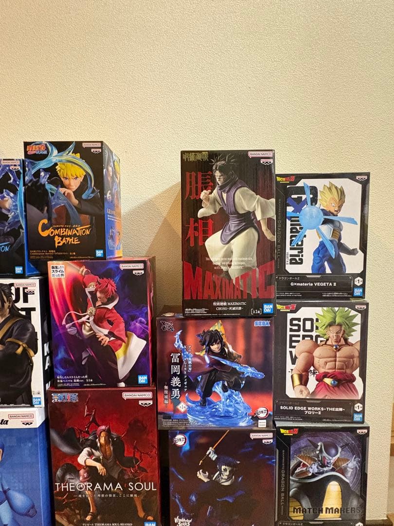 人気　プライズ　フィギュア　24点　まとめ　ドラゴンボール　鬼滅　呪術廻戦　他