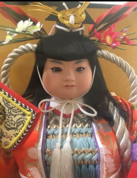 5月人形、未使用箱付き。