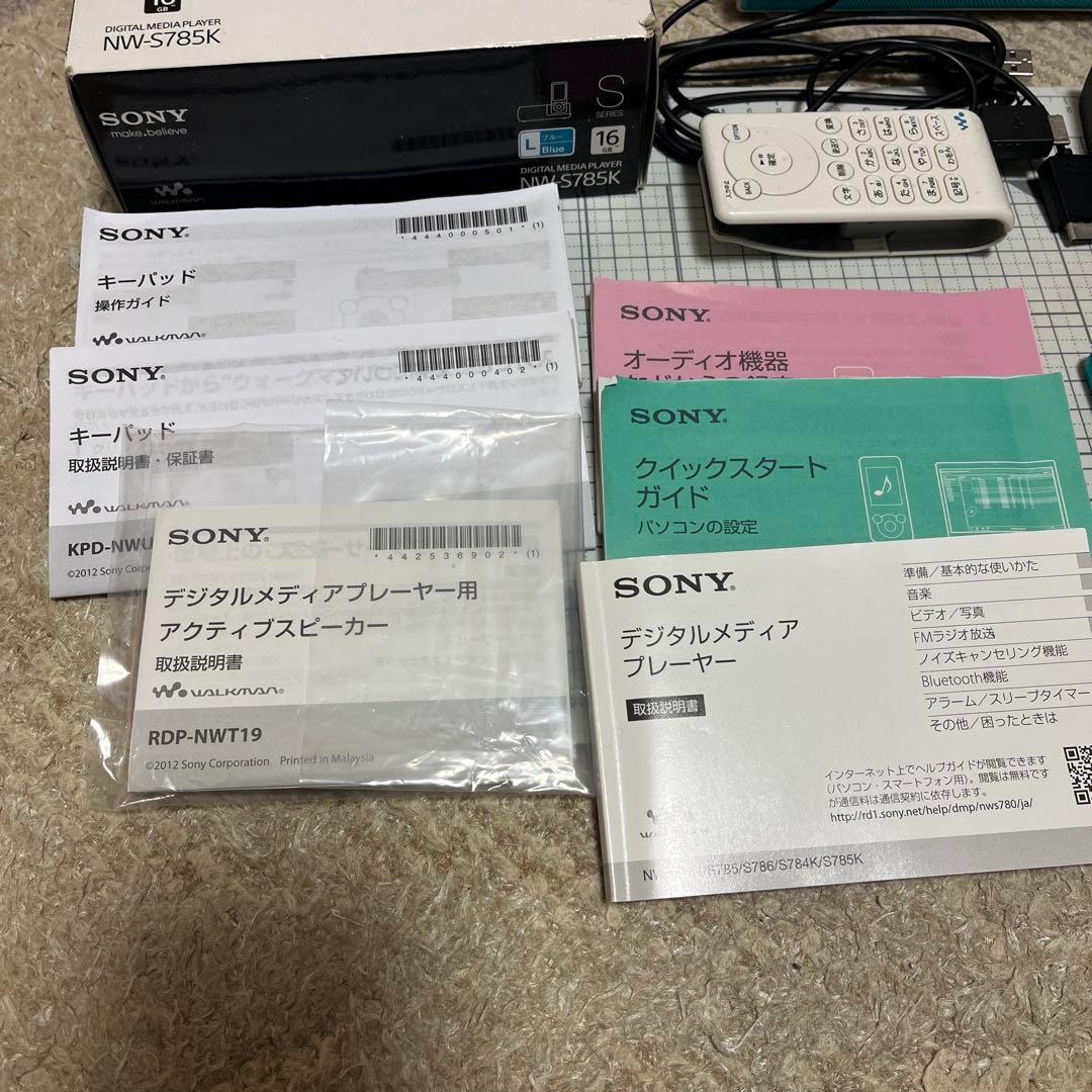 SONY NW-S785K デジタルメディアプレーヤー