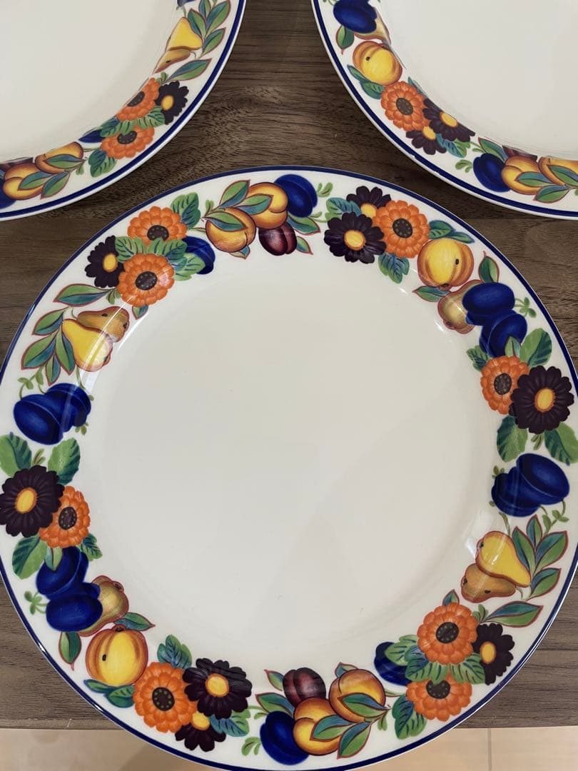 ロイヤルコペンハーゲン ゴールデンサマープレート5枚セット