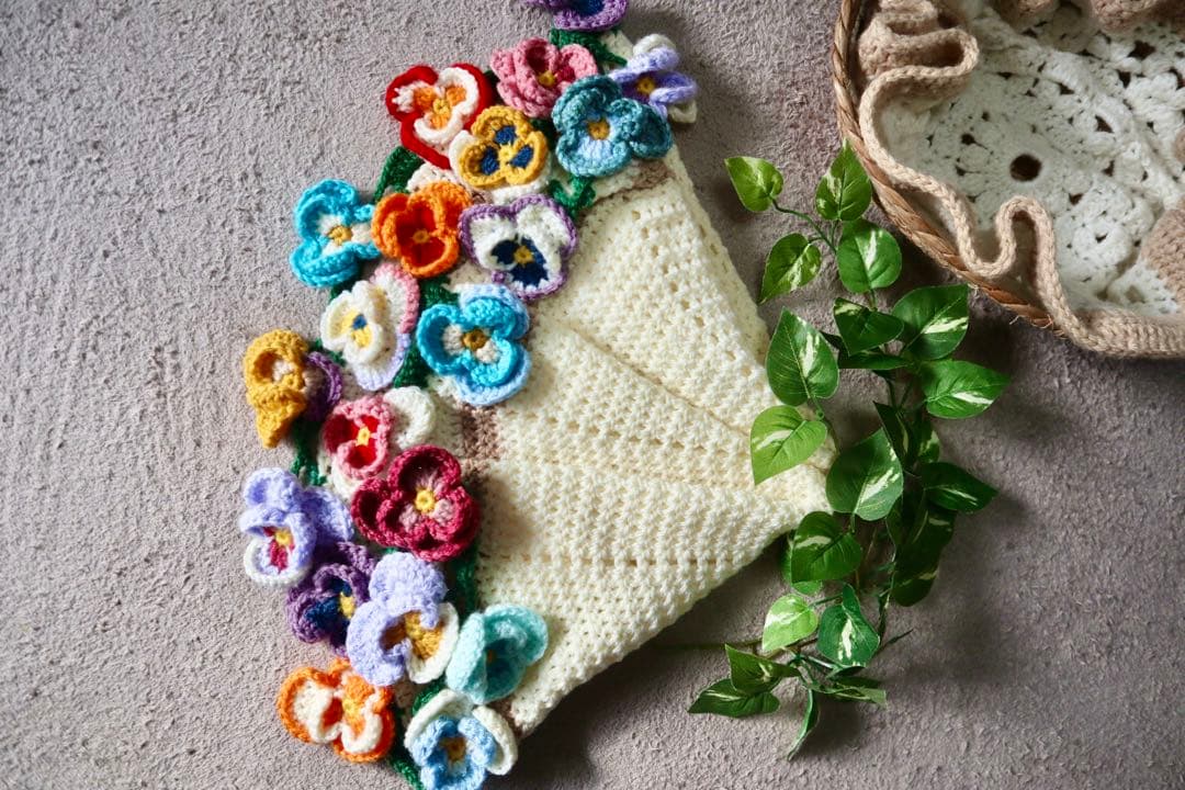 ブーケブランケット　プレゼント　花束　フォト背景　プレゼント　ハンドメイド