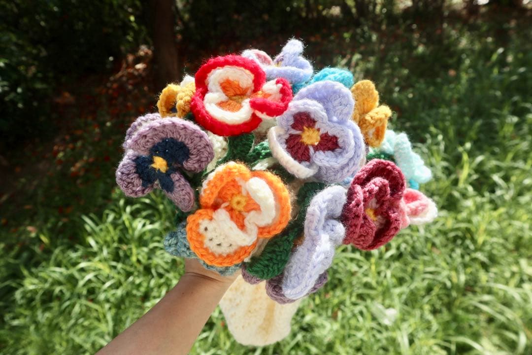 ブーケブランケット　プレゼント　花束　フォト背景　プレゼント　ハンドメイド