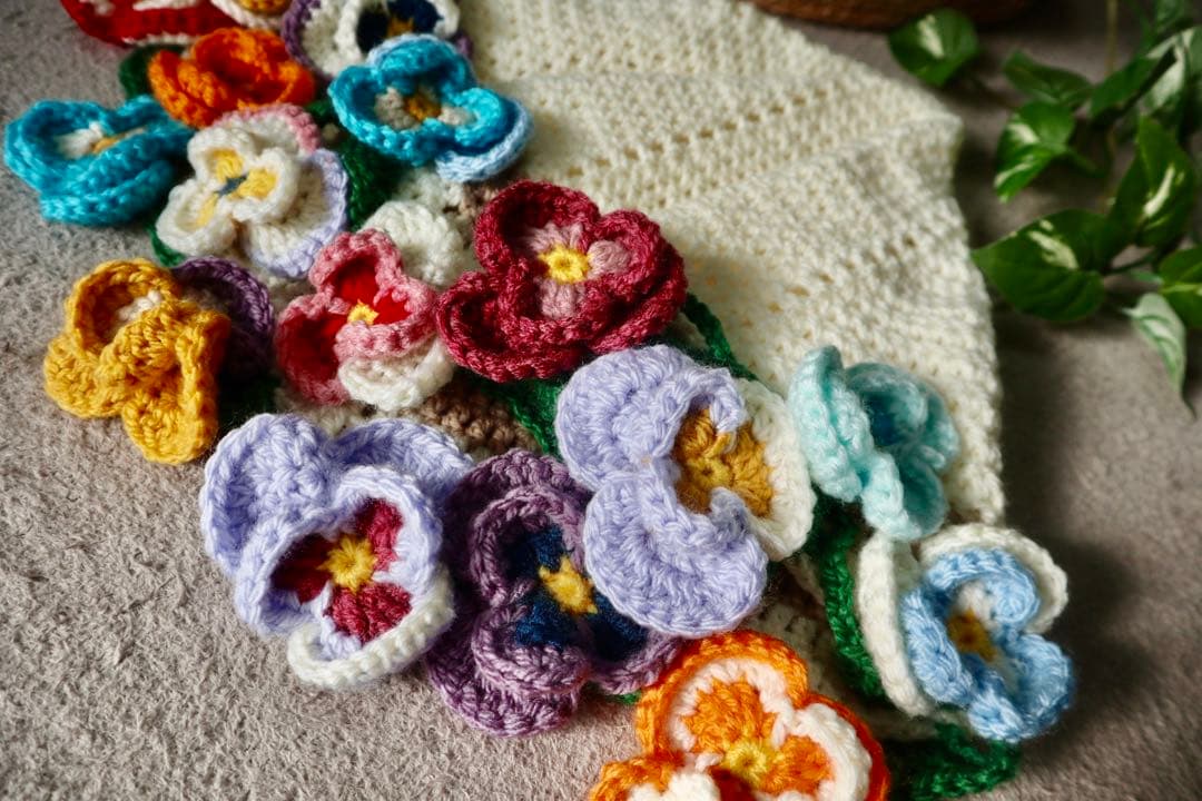 ブーケブランケット　プレゼント　花束　フォト背景　プレゼント　ハンドメイド