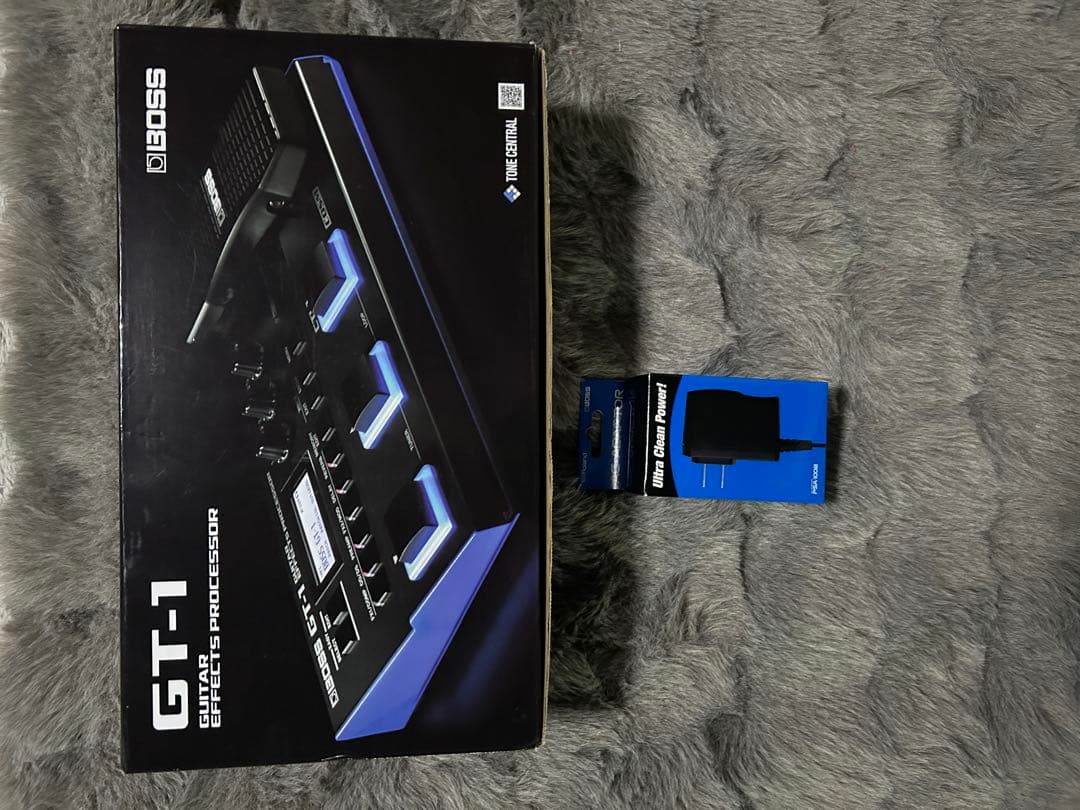 BOSS GT-1 ギターエフェクター　純正アダプター付き