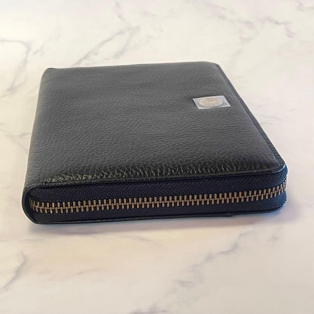 豊岡工房⭐︎牛革 お薬手帳 マルチケース 多機能 財布 ブラック　日本製