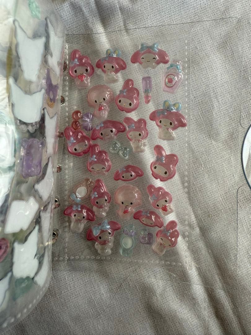 メ*グ様 10種類　ボンボンドロップシール　正規品　完成品　シール帳