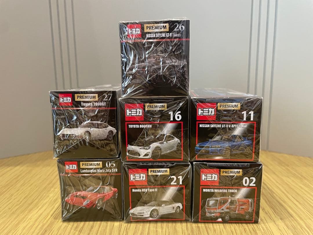 z*o様 トミカ プレミアム 7台セット モリタ 林野火災用消防車 スカイライン