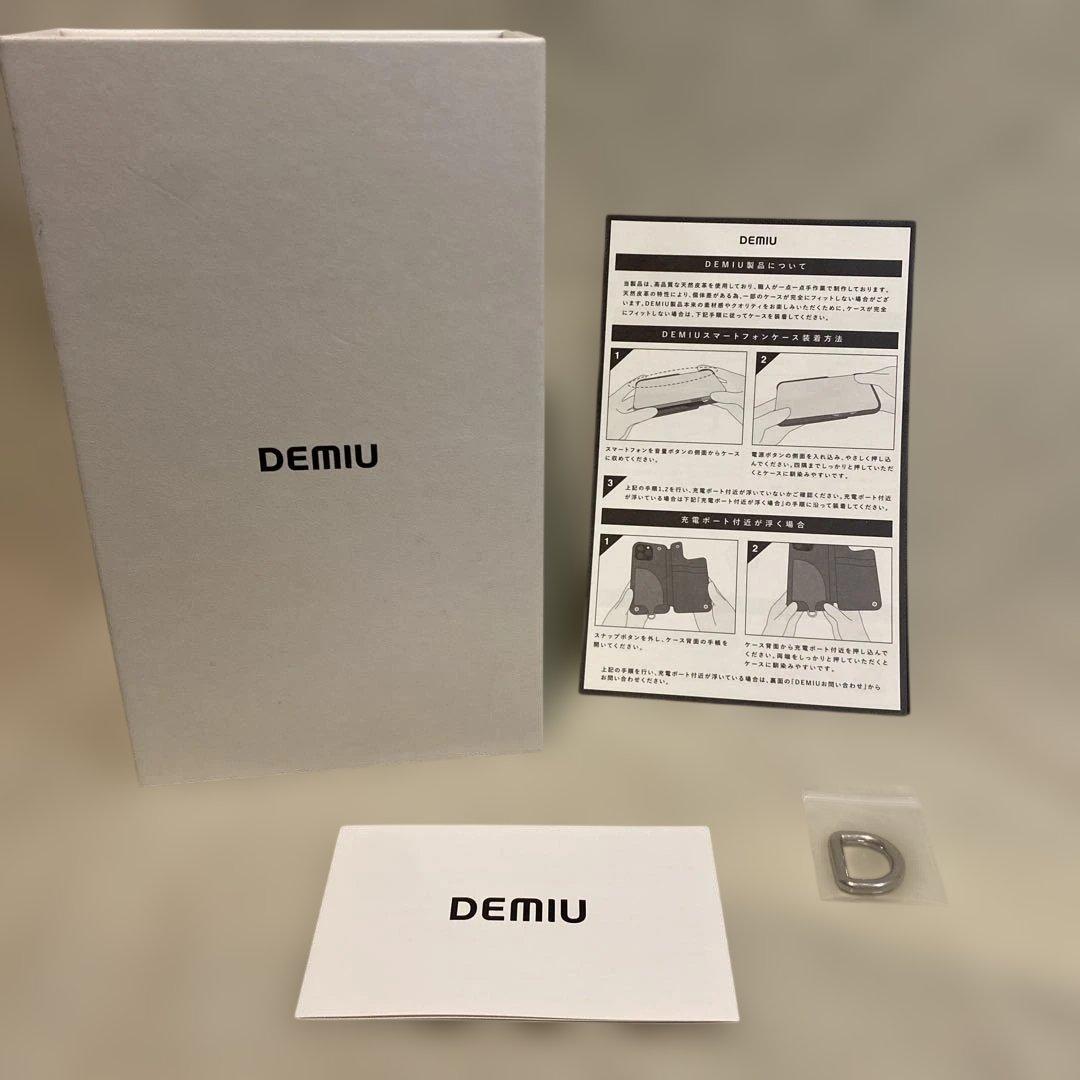 新品未使用 デミュウ DEMIU マルチサイズ 本革
