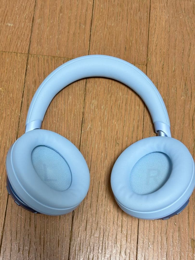 ANKERライトブルー ワイヤレスヘッドホン