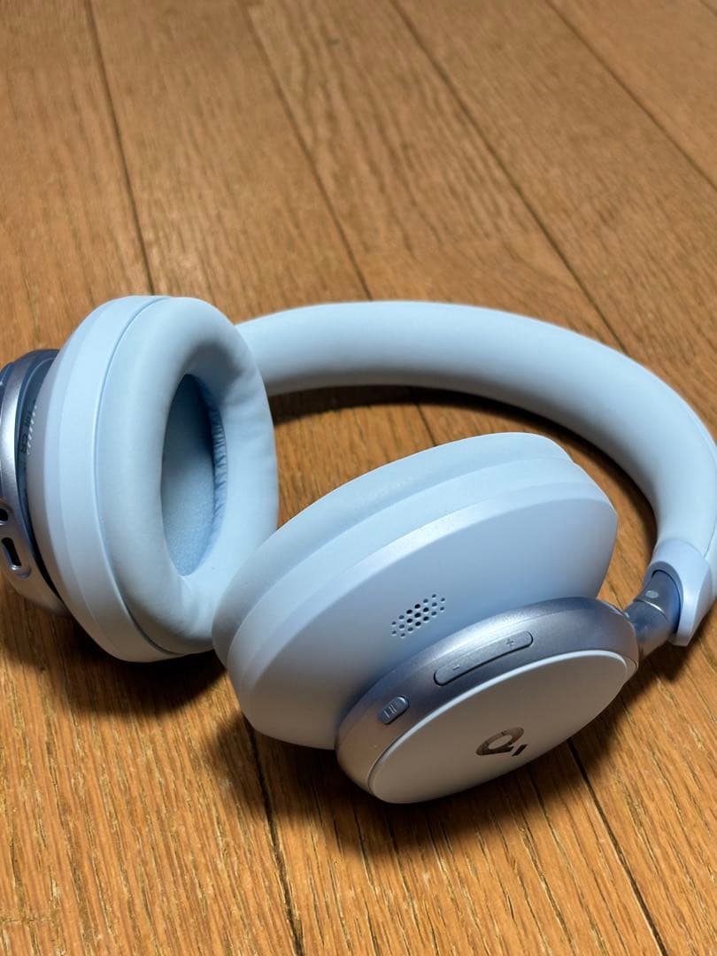 ANKERライトブルー ワイヤレスヘッドホン