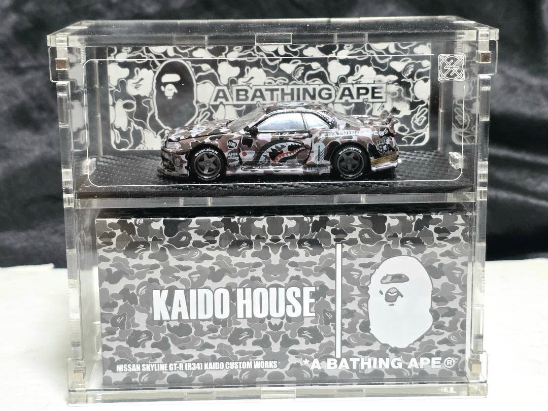 MINIGT KAIDO★HOUSE R34 SKYLINE 1セット v2