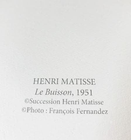 低木　限定1000枚 アンリ マティス アートポスター シルクスクリーン