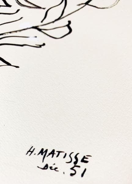 低木　限定1000枚 アンリ マティス アートポスター シルクスクリーン