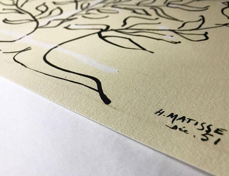 低木　限定1000枚 アンリ マティス アートポスター シルクスクリーン