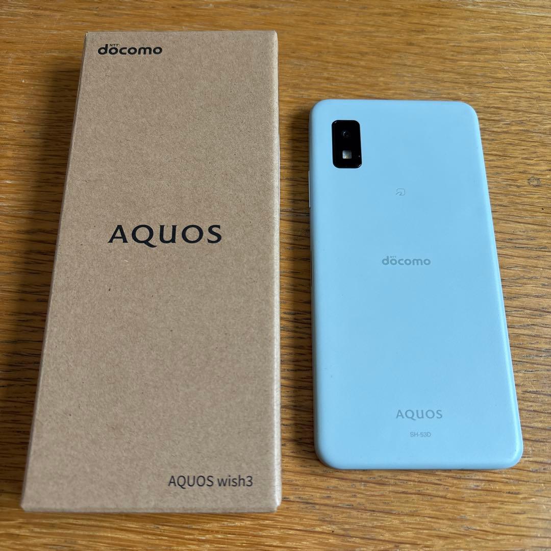AQUOS wish3 グリーン