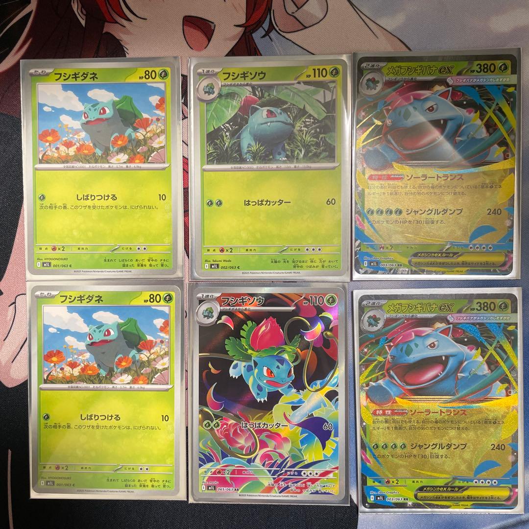 レ*屋様 メガメガニウムex メガフシギバナexデッキ　構築済みデッキ