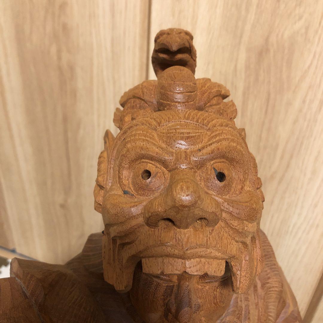 蘭陵王　仏像（木像）仕入れ価格で35万円程！