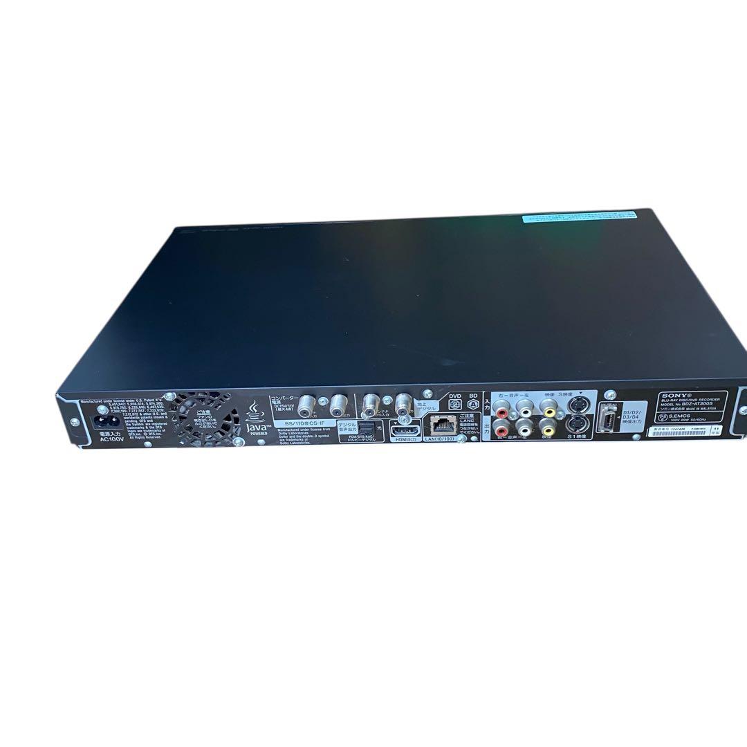 美品✨SONY ブルーレイレコーダー BDZ-AT300S DVDレコーダー