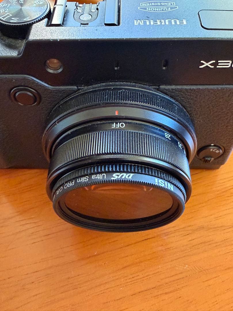 FUJIFILM X30 ブラック 本体　バッテリー　レンズ付き