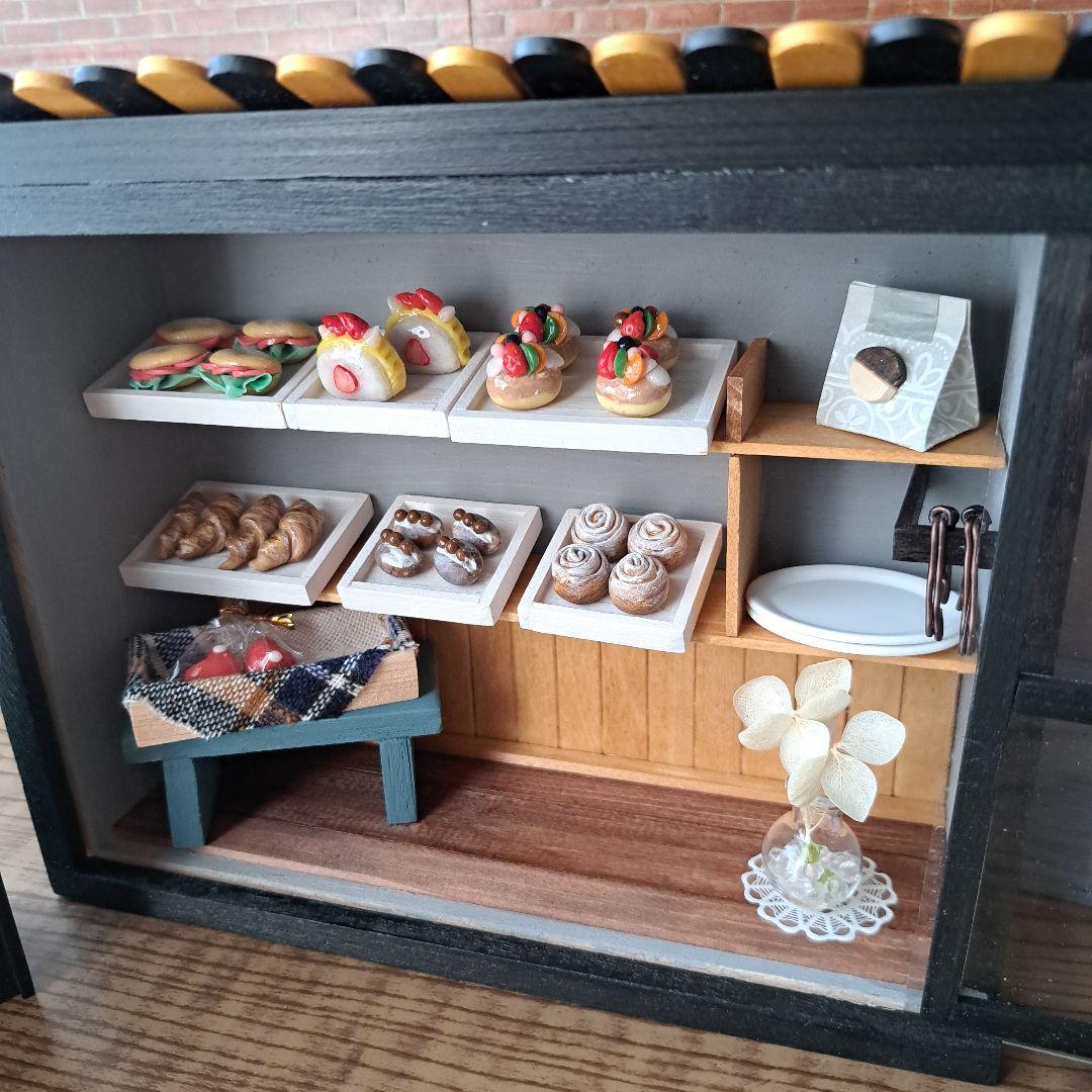 201 ミニチュアカフェ ブラック ドールハウス シルバニアファミリー