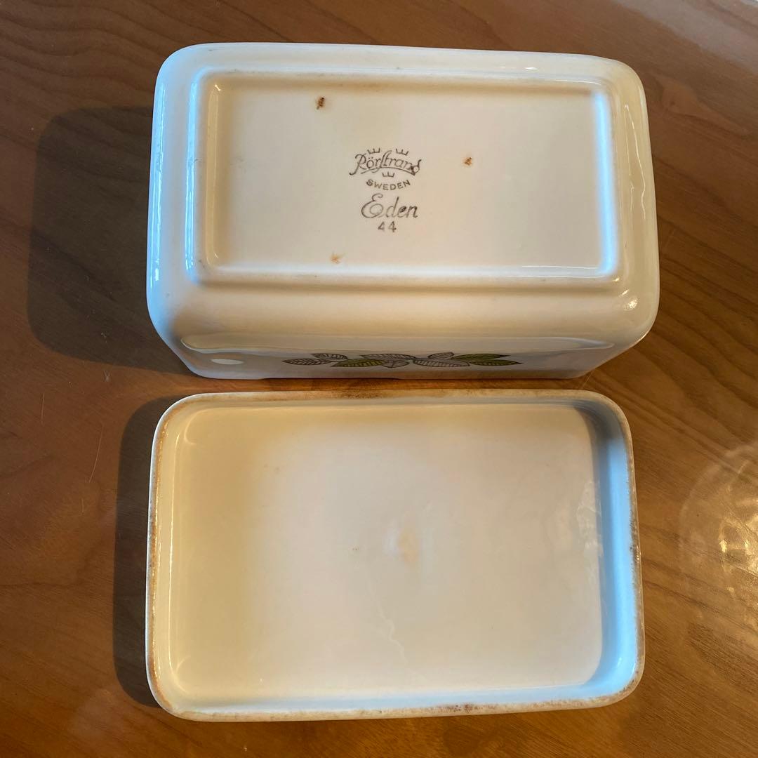 エデン　オリジナル　ビンテージ　バター　ケース　保存　容器　ロールストランド