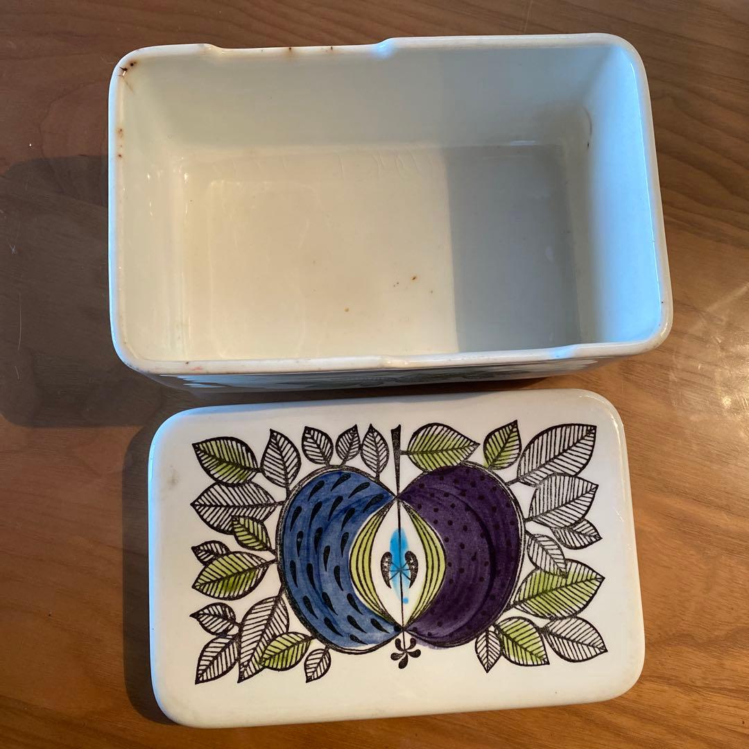 エデン　オリジナル　ビンテージ　バター　ケース　保存　容器　ロールストランド