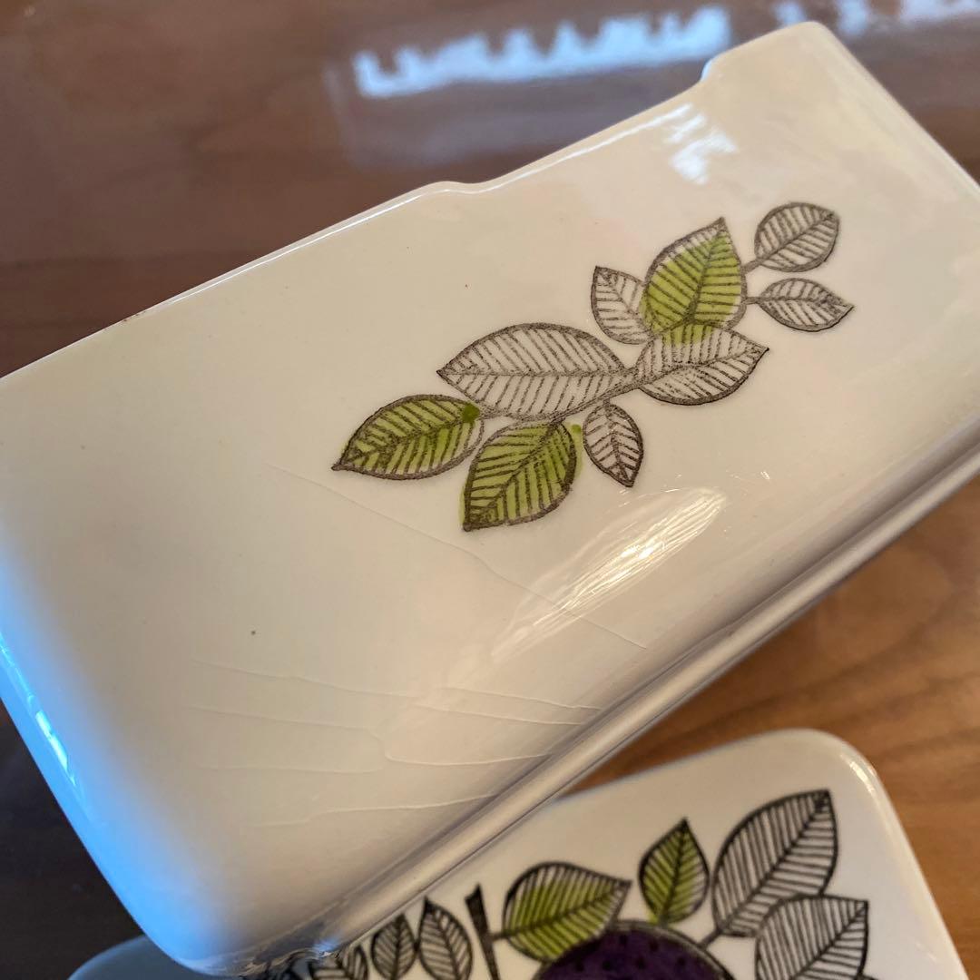 エデン　オリジナル　ビンテージ　バター　ケース　保存　容器　ロールストランド