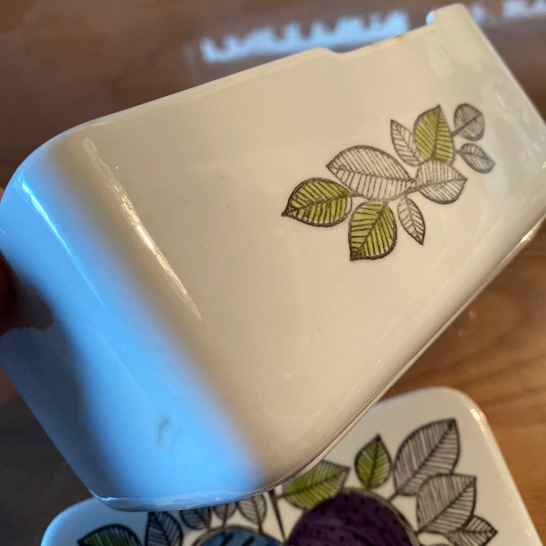 エデン　オリジナル　ビンテージ　バター　ケース　保存　容器　ロールストランド