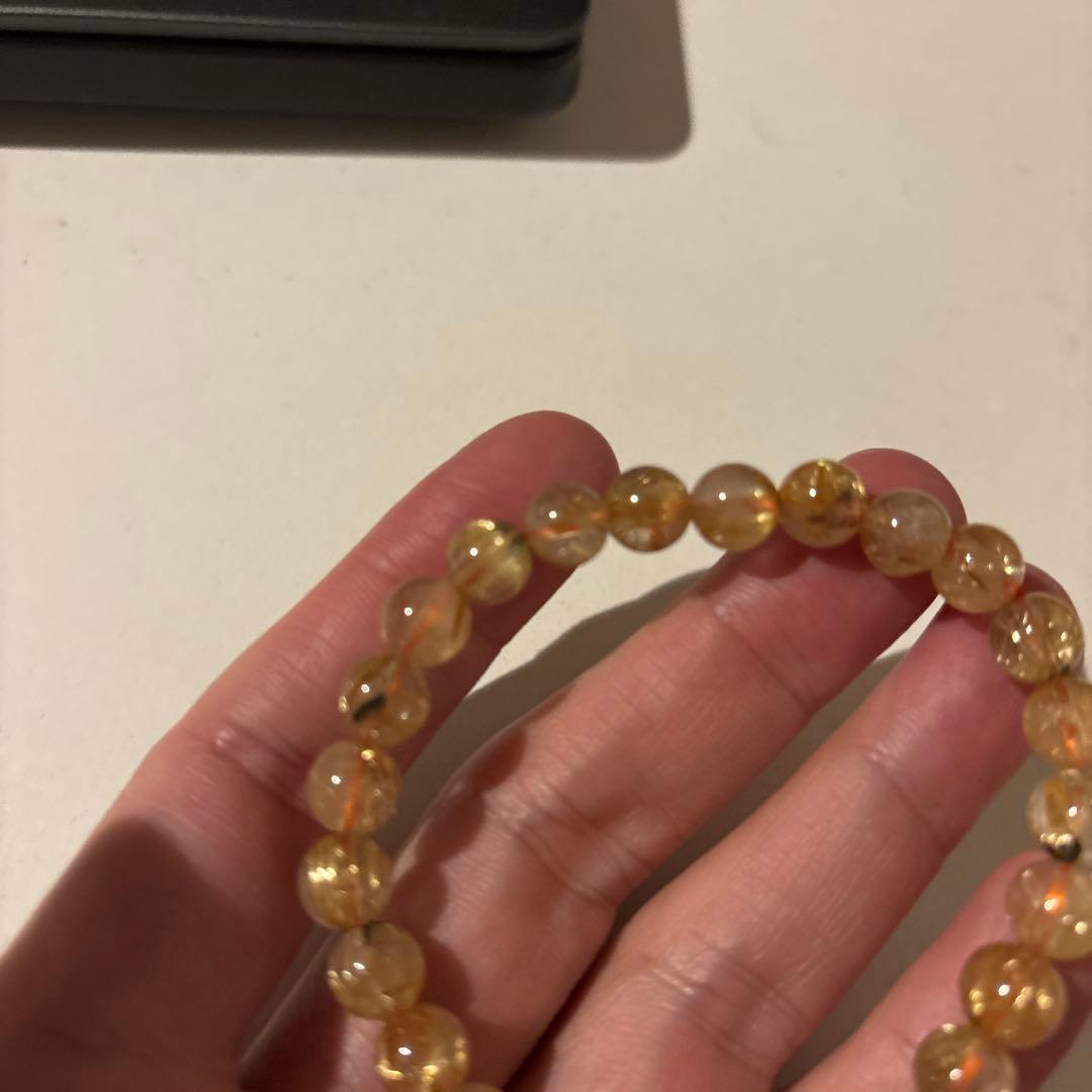 綺麗な太陽ルチル！金運のご利益ありそう！パワーすごい！