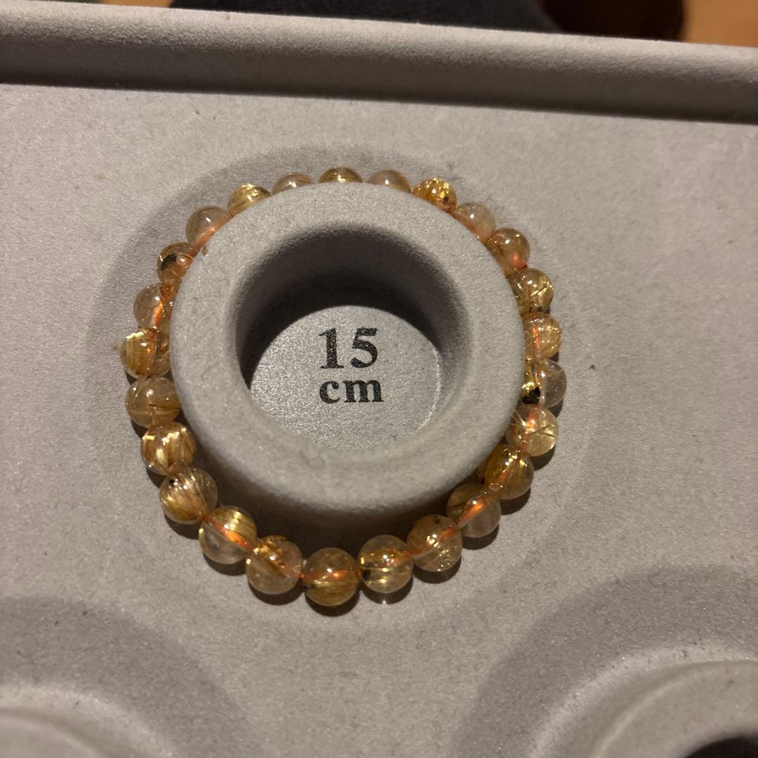 綺麗な太陽ルチル！金運のご利益ありそう！パワーすごい！