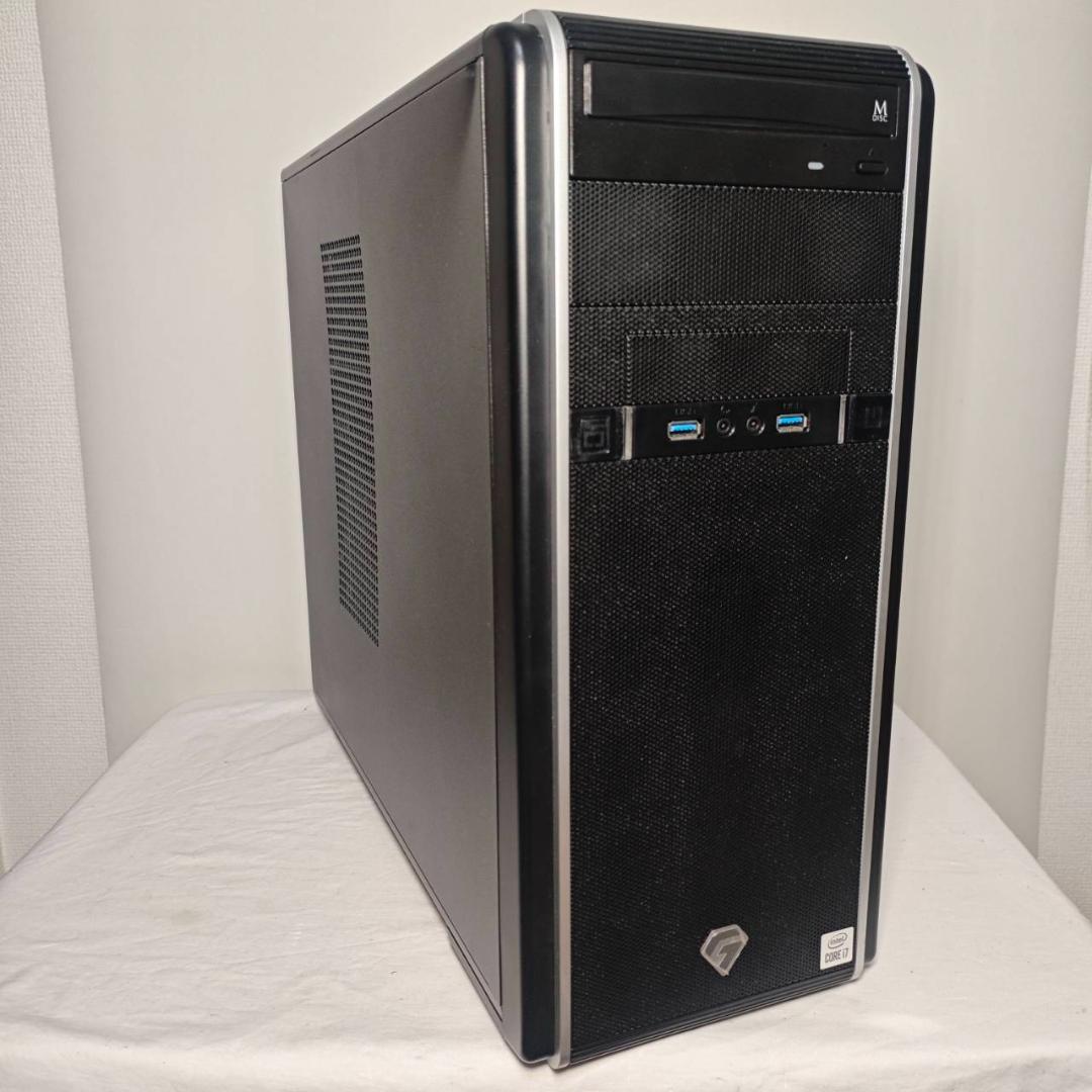 ゲーミングPC/i7 10700F/SSD240GB/RTX2060/オフィス