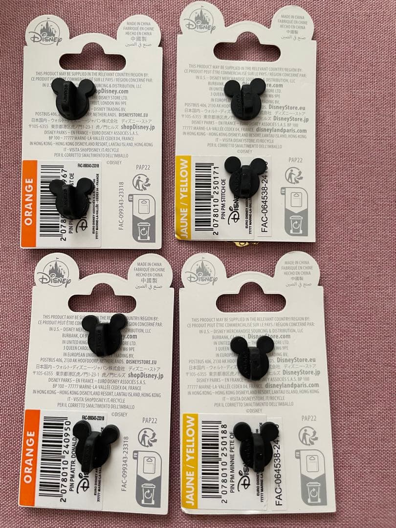 ディズニー　パリ　ホーンテッドマンション　ピンバッジ