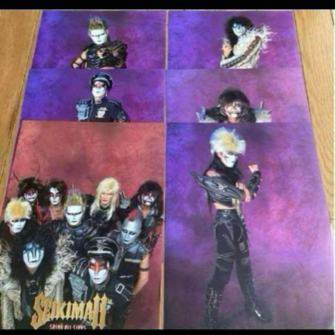 聖飢魔Ⅱ/ピンナップ付きパンフレット3種セット