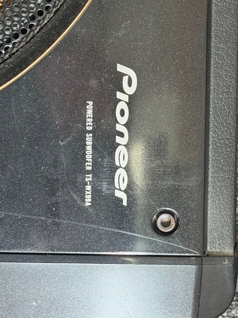 carrozzeria サブウーハー TS-WX99A 500W