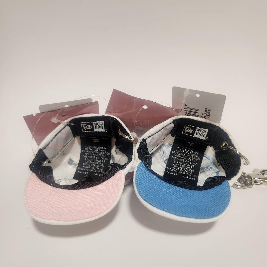 Y**様 【美顔厳選】ニューエラ ちいかわ ハチワレ キャップキーホルダー セッ