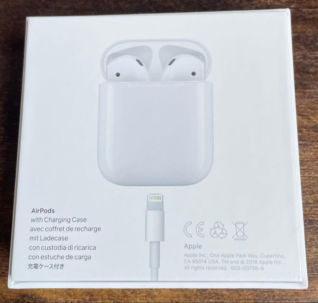 Apple AirPods 本体 充電ケース付き・箱付き