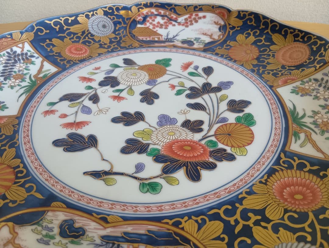 有田焼 琳派 古伊万里様式 賞美堂【盛皿・大】