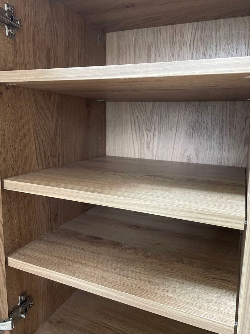 LOWYA ラタン調キャビネット リビングボード