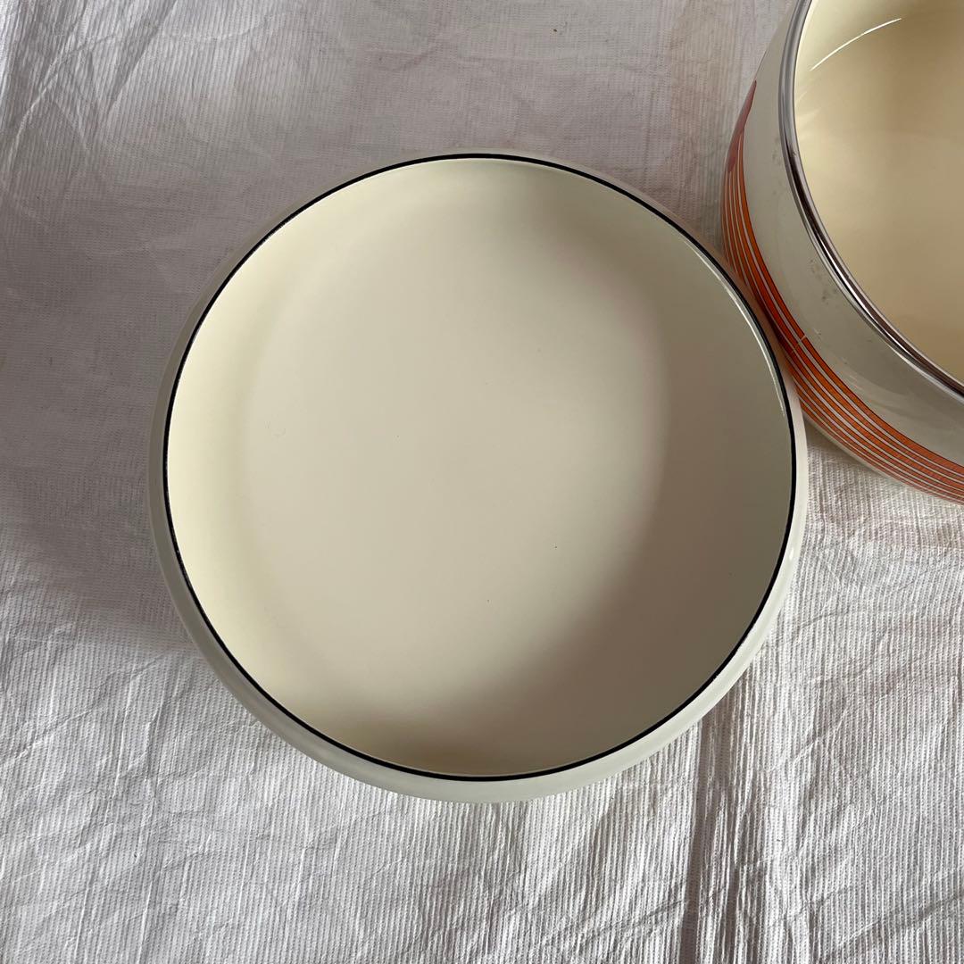 ハニーウェア ホーロー 両手鍋 片手鍋 ソースパン富士琺瑯 昭和レトロ