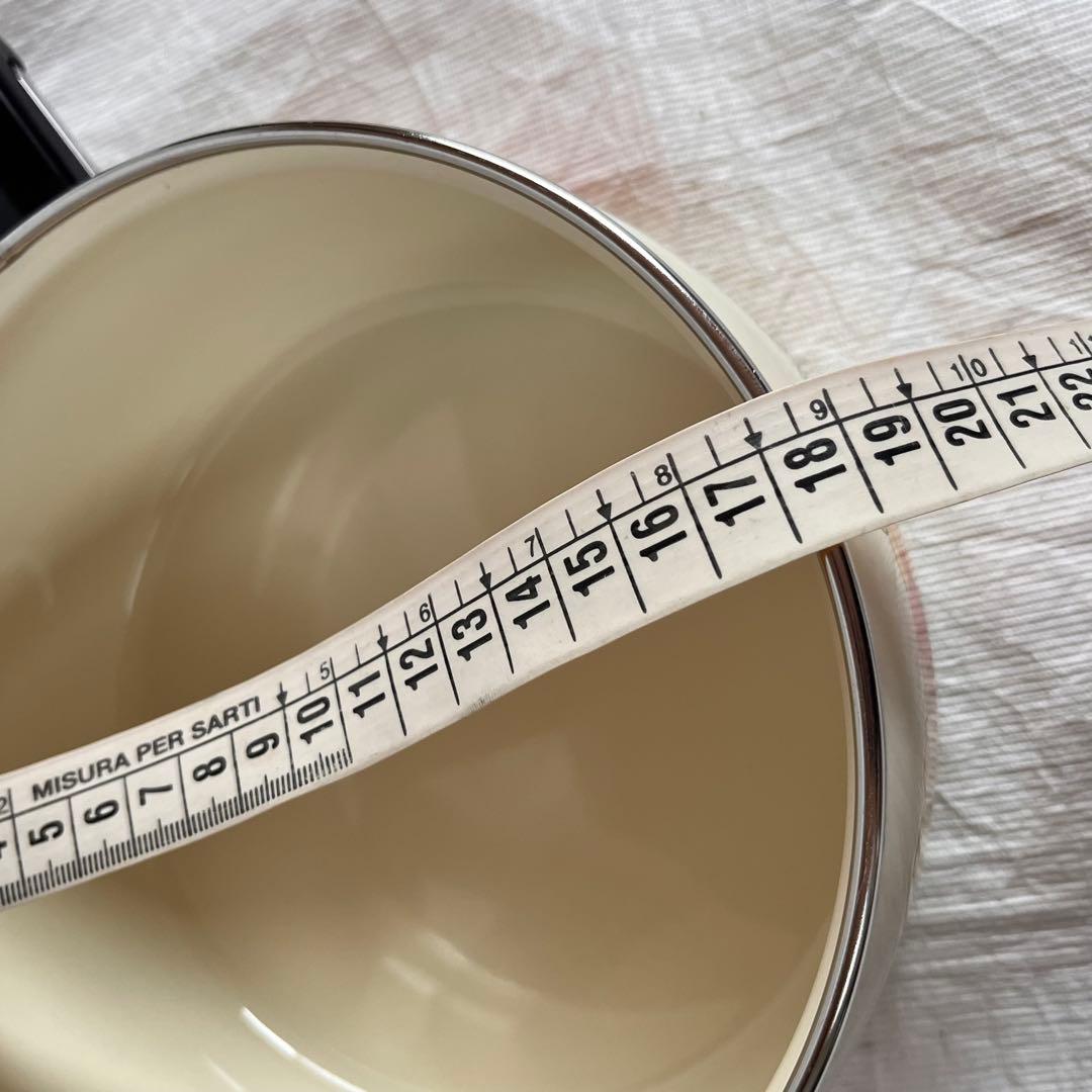 ハニーウェア ホーロー 両手鍋 片手鍋 ソースパン富士琺瑯 昭和レトロ