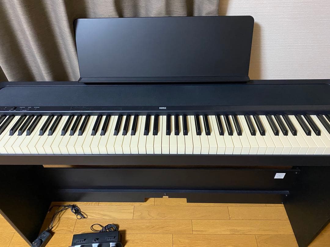 KORG B2 88鍵 電子ピアノ スタンド・3ペダル付