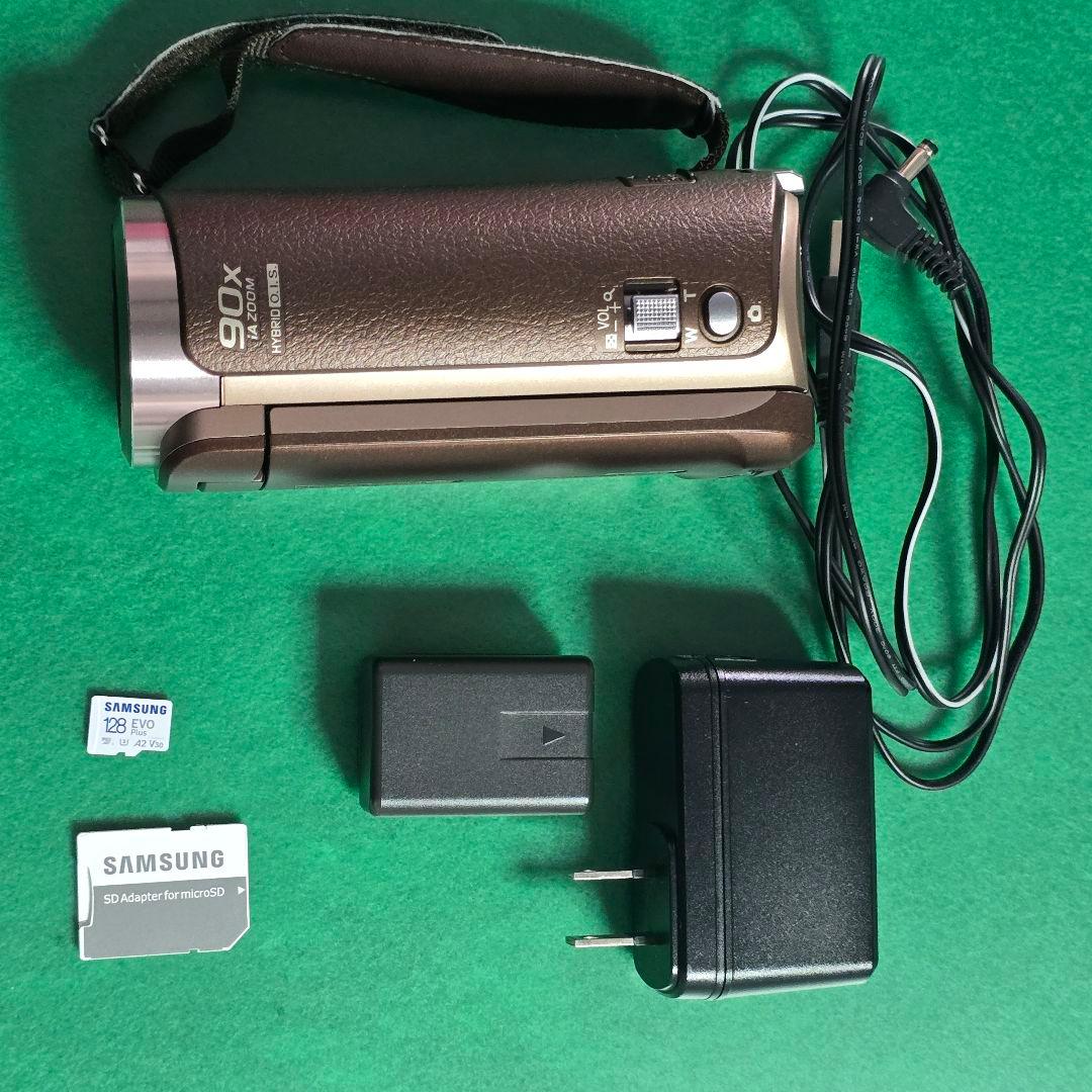 美品パナソニック HDビデオカメラ ブラウン HC-W580Mおまけ付き