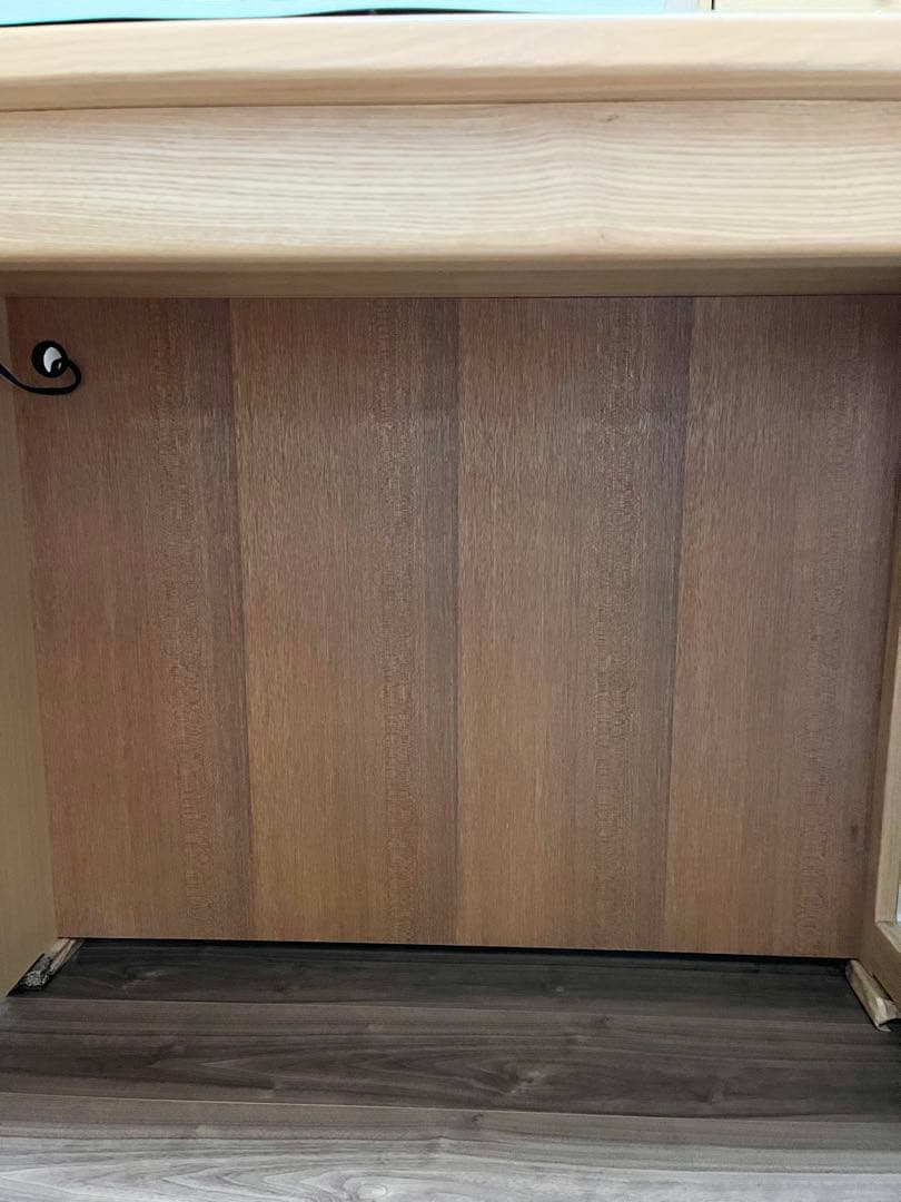 コスガ　学習机(机・上棚・引き出し三点セットの机)