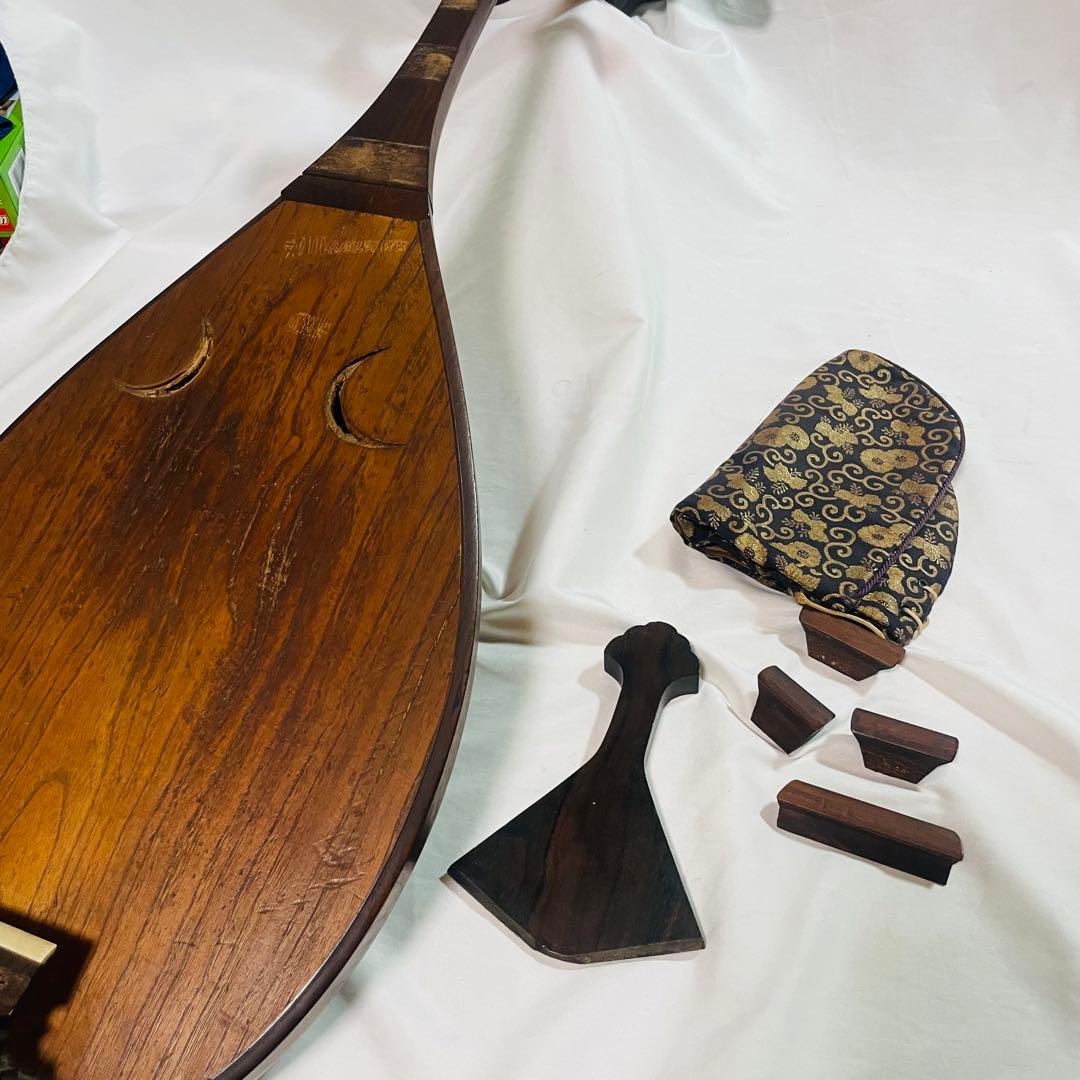 薩摩琵琶 筑前琵琶 琵琶 弦楽器 和楽器 楽器 びわ　現状品