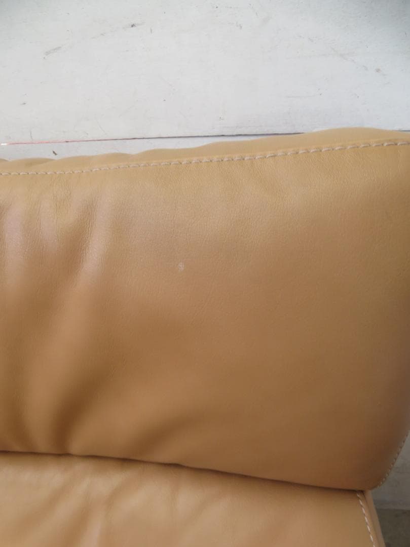 美品■カリモク■本革■ZT7303■ハイバック■3人掛けソファ■36万円■